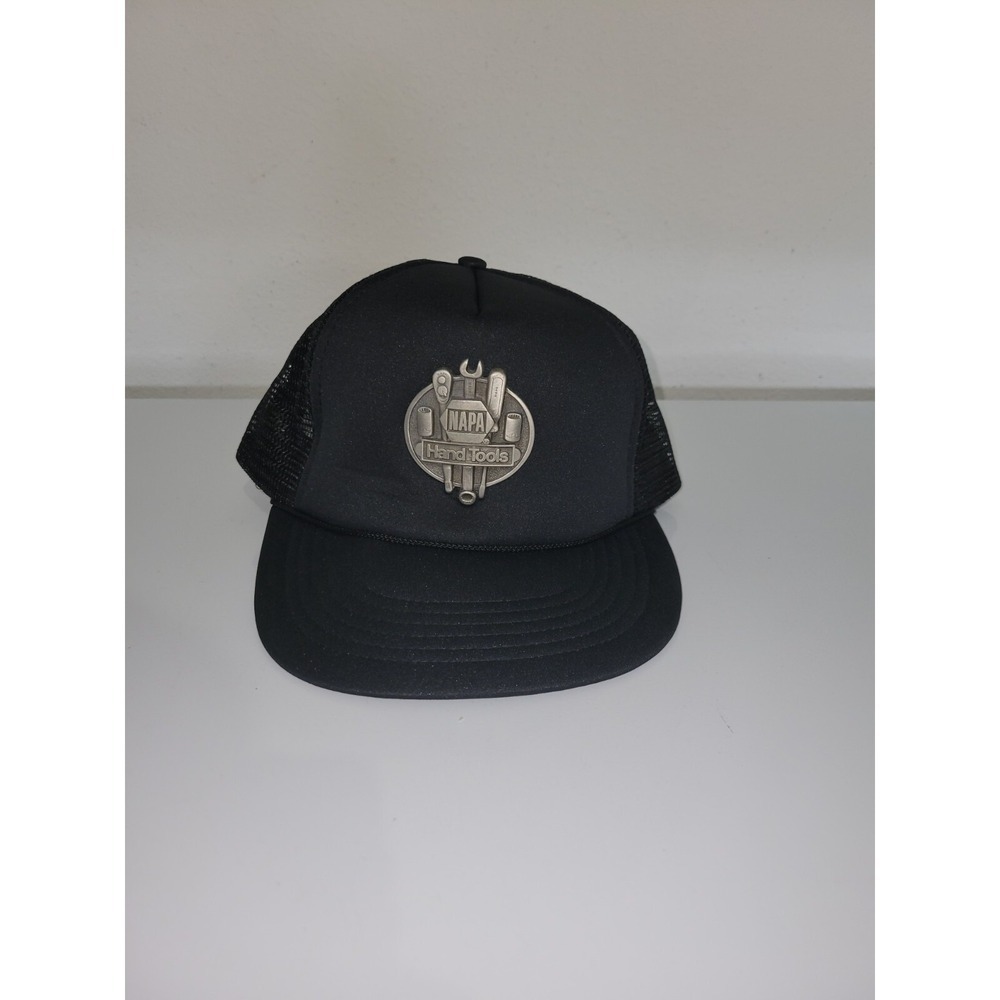 NOS Sportsman‎ Napa Hand Tools Snapback Adjustable Metal Hat Badge Baseball Cap